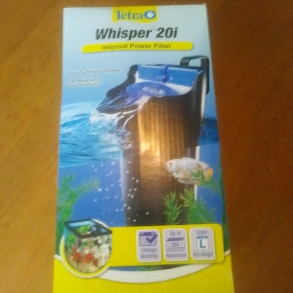 Tetra Other - Tetra Whisper Internal Filter 10 To 20 Gallons, for Aquariums, New in Box